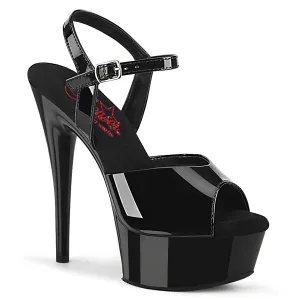EXCITE-609  Black Patent/Black