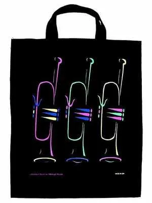 EXTRA LARGE TOTEBAG TRUMPET (O/P)
