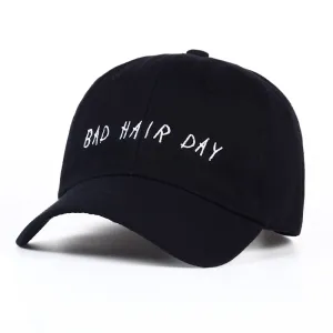 Fashion Women Baseball Cap Unisex Casquette Snapback Caps Hats For Men Brand Bad Hair Day Adjustable Sun Caps New Dad Hat