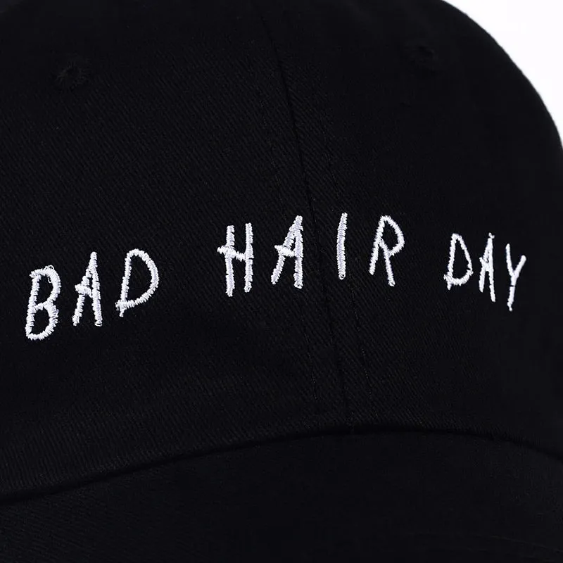 Fashion Women Baseball Cap Unisex Casquette Snapback Caps Hats For Men Brand Bad Hair Day Adjustable Sun Caps New Dad Hat