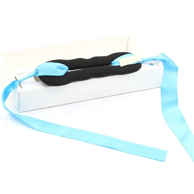 Fashion Women Hair Accessories New Hair Curls Bun Head Band Hair Maker Magic Hair Making Tool Ribbon Bowknot Bun Maker New