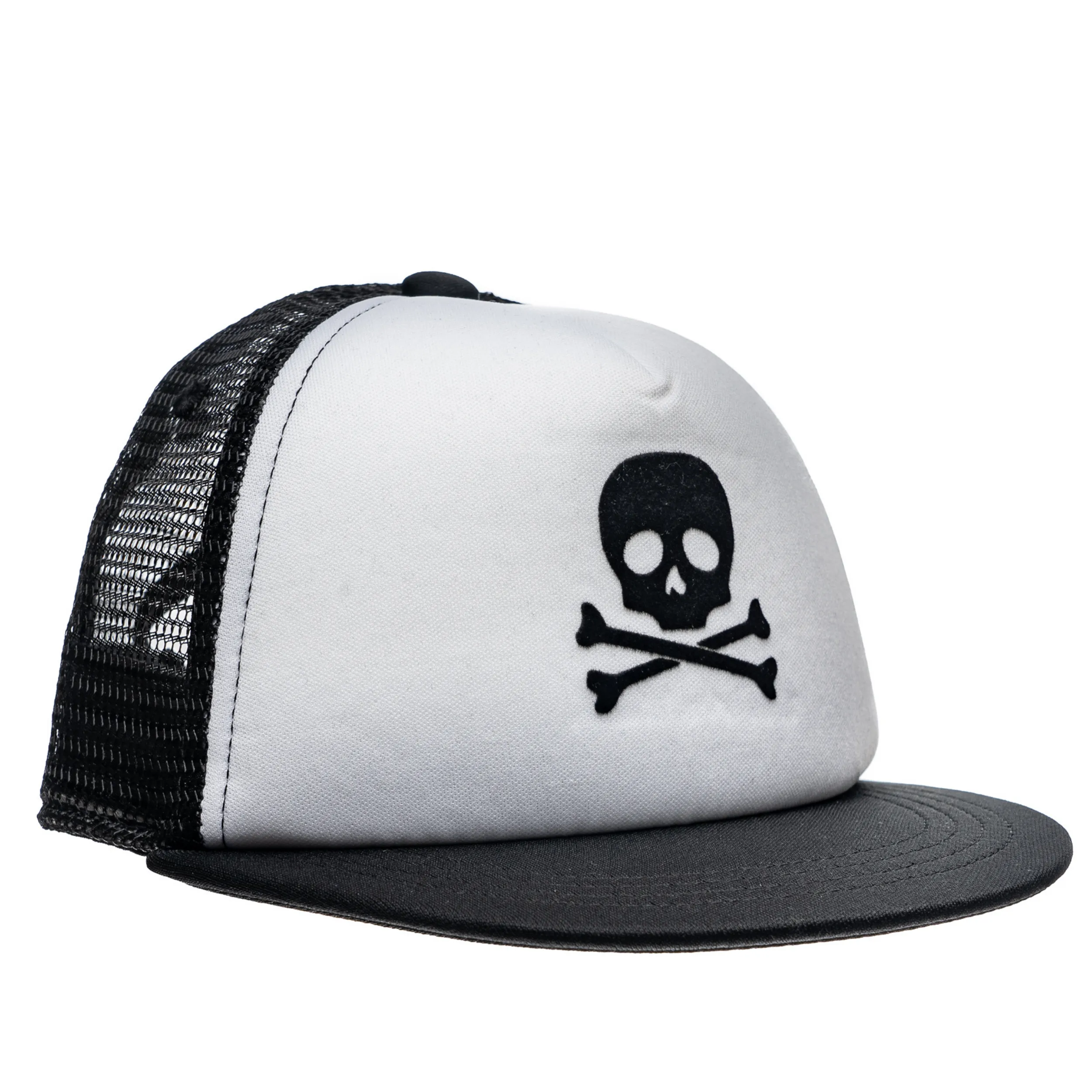 FINAL SALE - Skull Trucker Hat