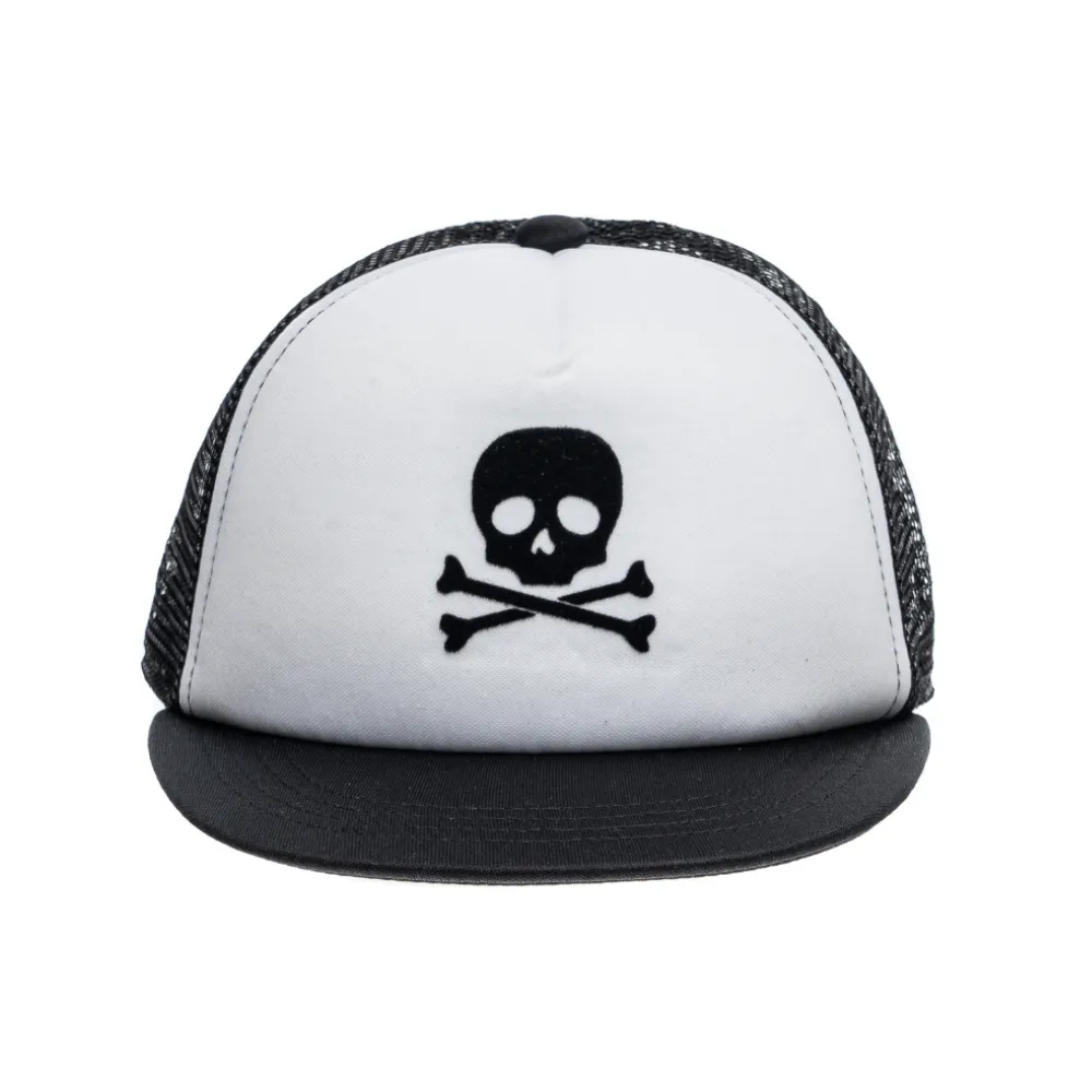FINAL SALE - Skull Trucker Hat