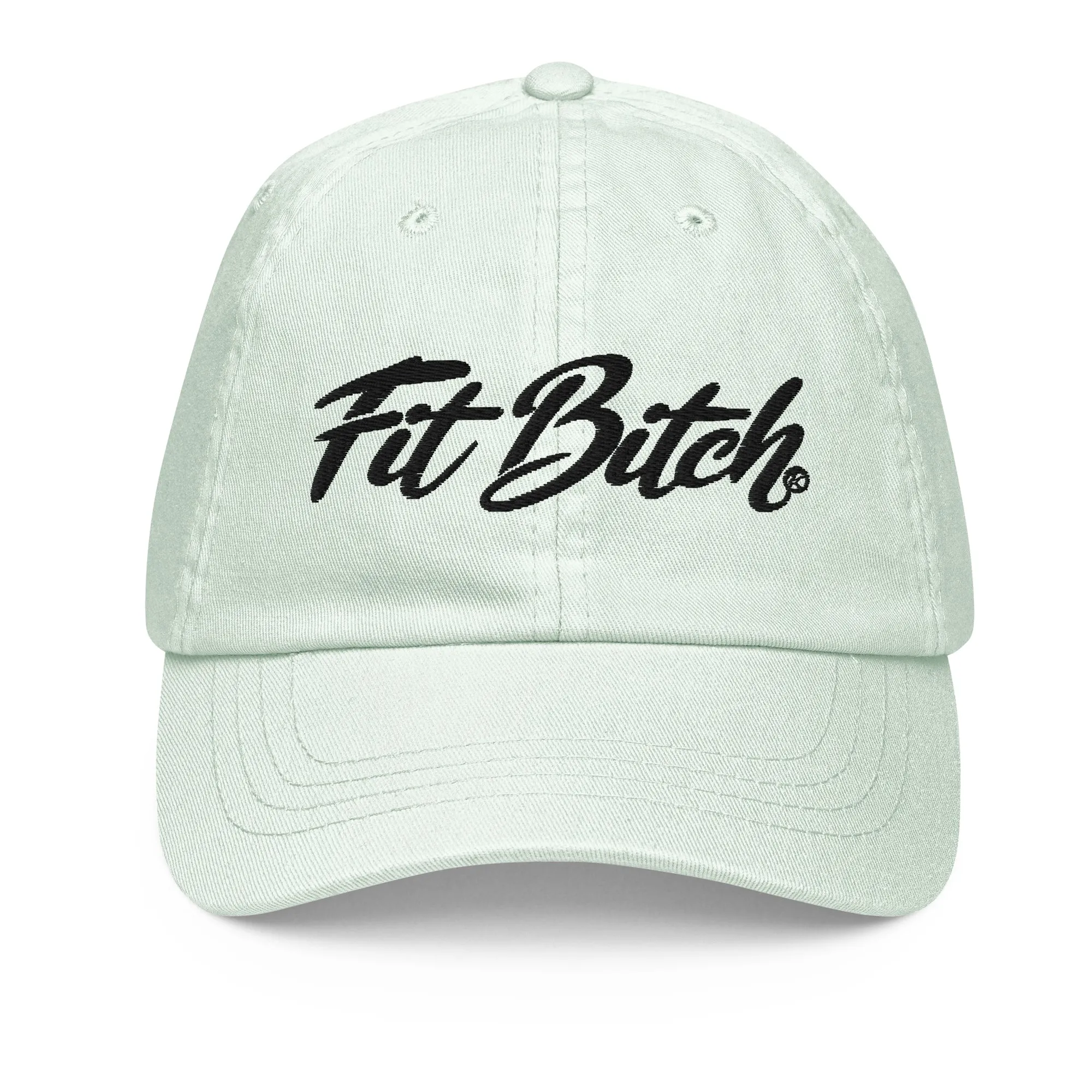 Fit Bitch - Baseball Hat - Cursive Pastels