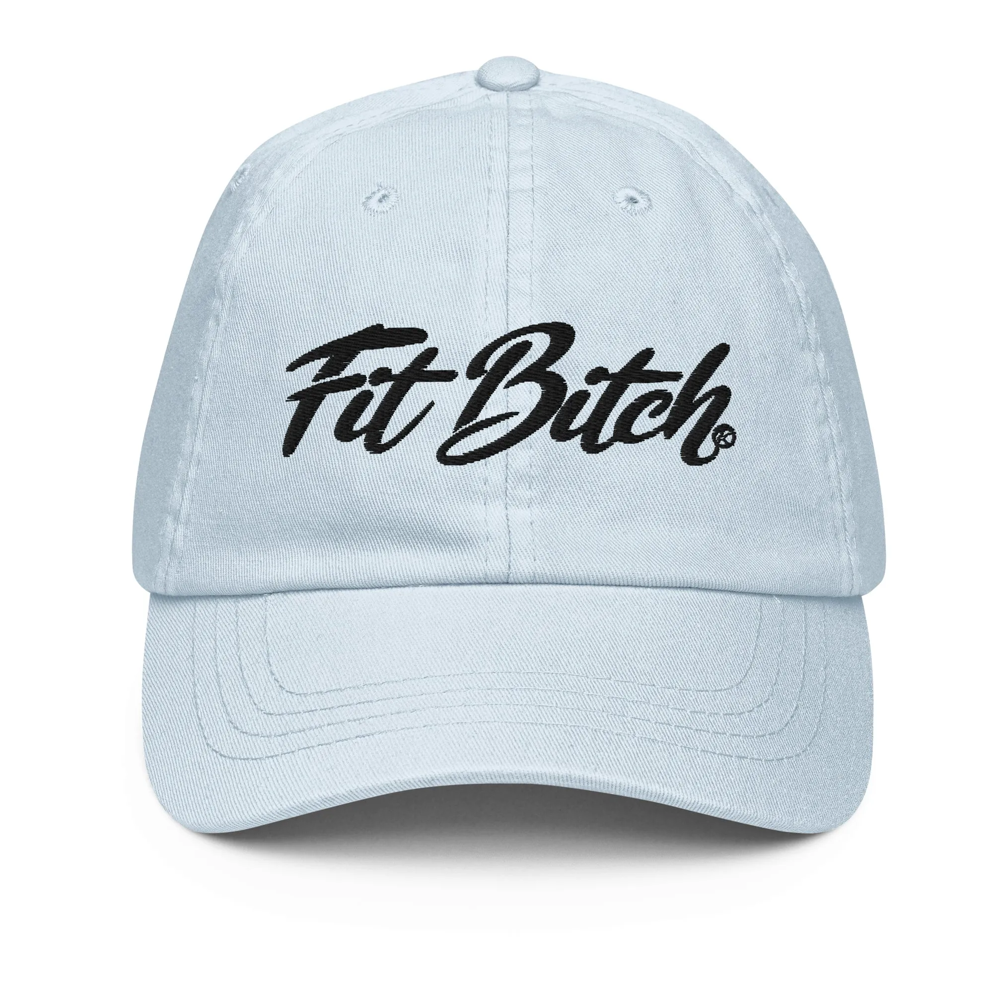 Fit Bitch - Baseball Hat - Cursive Pastels