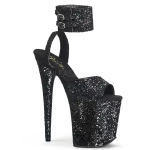 FLAMINGO-891LG  Black Glitter/Black Glitter