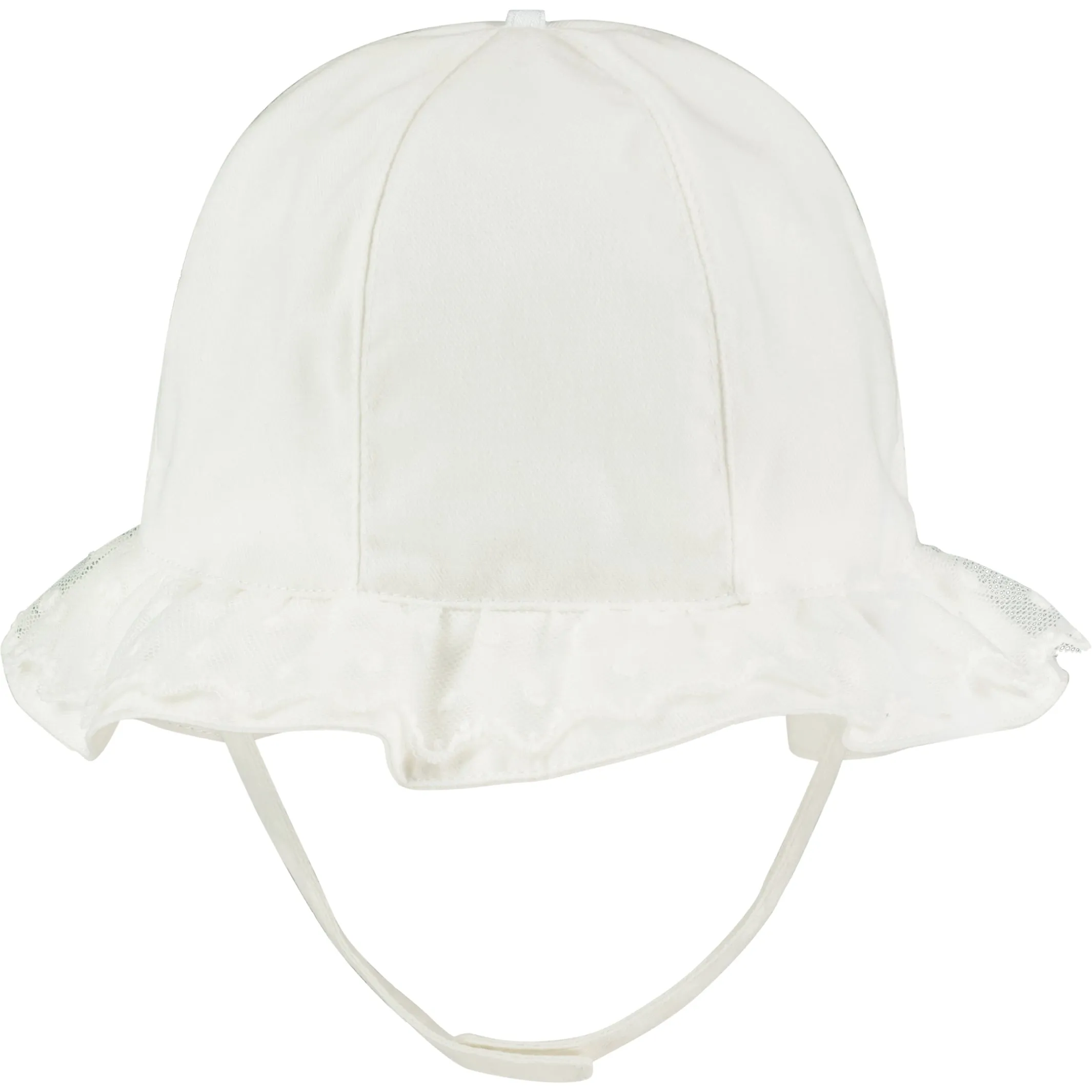 Florrie White Baby Girls Sun Hat
