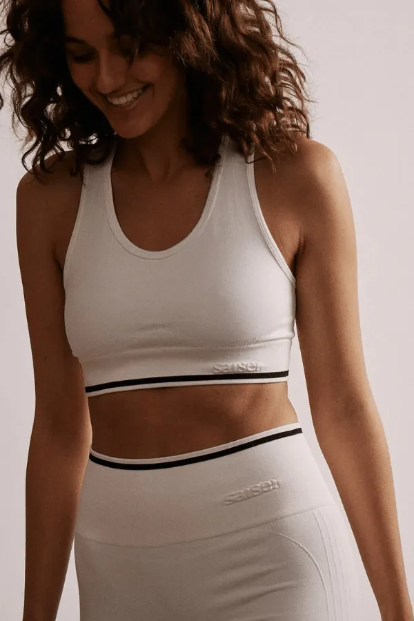 Form Racerback Bralette - Cream