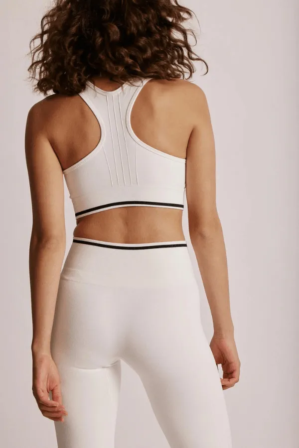 Form Racerback Bralette - Cream