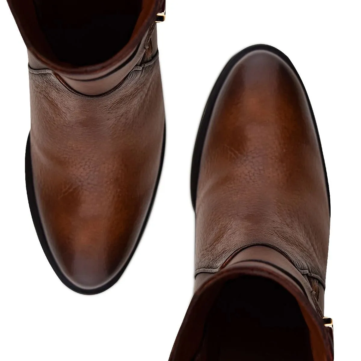 Franco Cuadra Genuine Leather Ankle Boots
