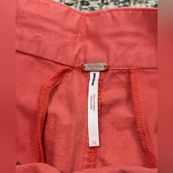 Free People Cotton High Rise Shorts Size 12
