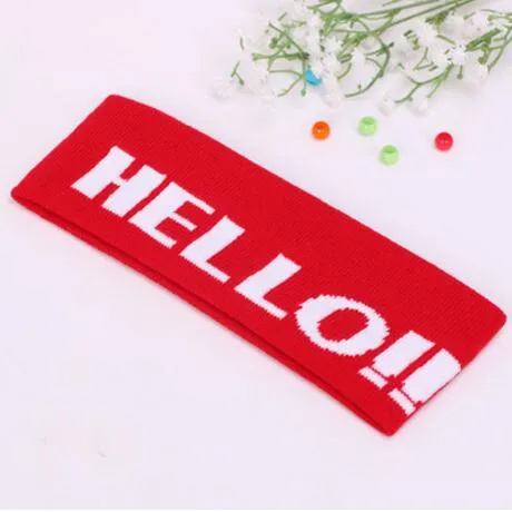 Free shipping! Women Mens Running Sports Headband Cotton Hairbands Stretchy Sweatbands Yoga Gym Hair Head Band  Hair Accessorie