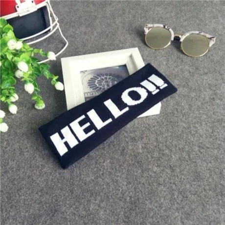 Free shipping! Women Mens Running Sports Headband Cotton Hairbands Stretchy Sweatbands Yoga Gym Hair Head Band  Hair Accessorie