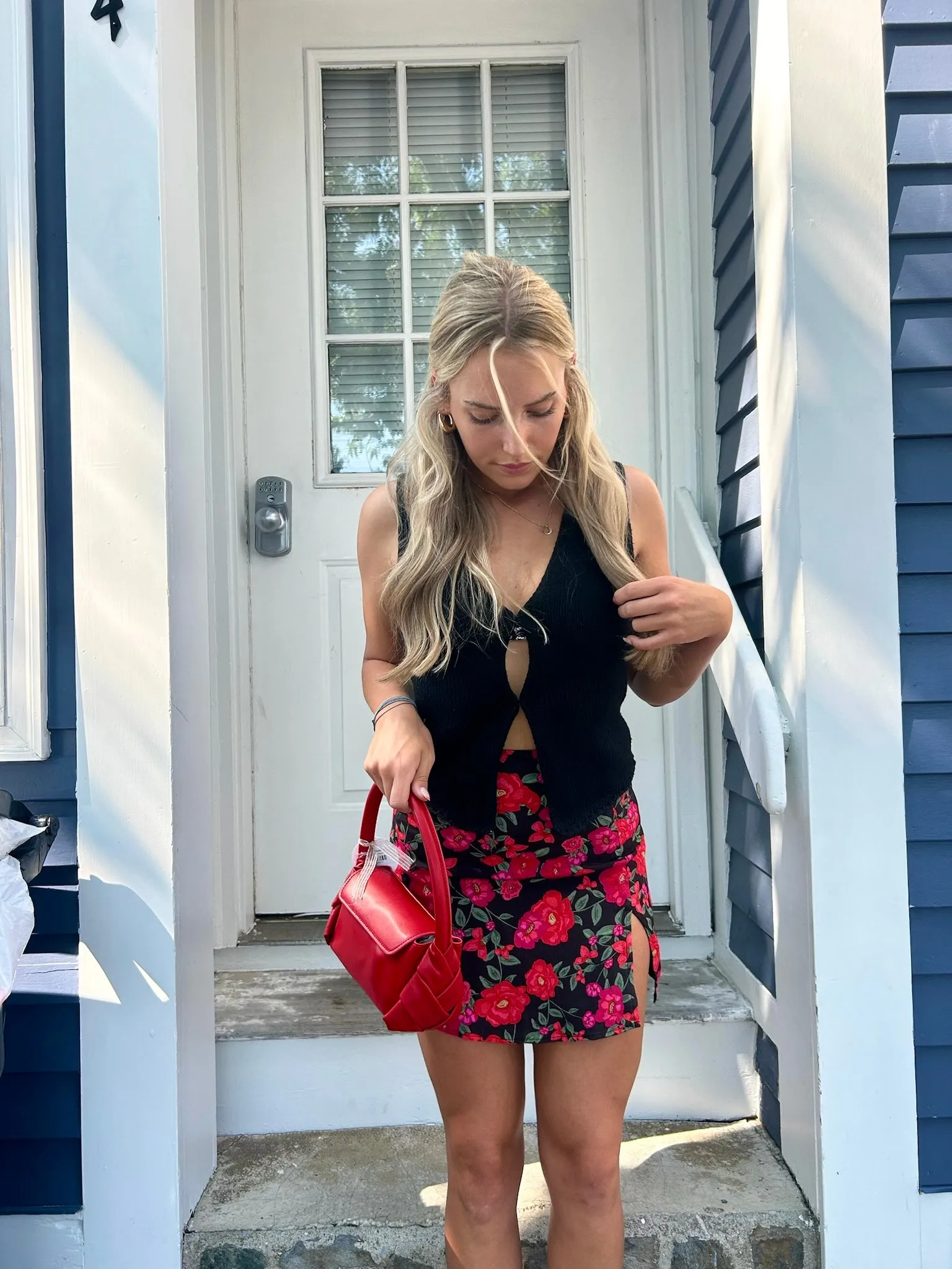 Fresh Flowers Mini Skirt
