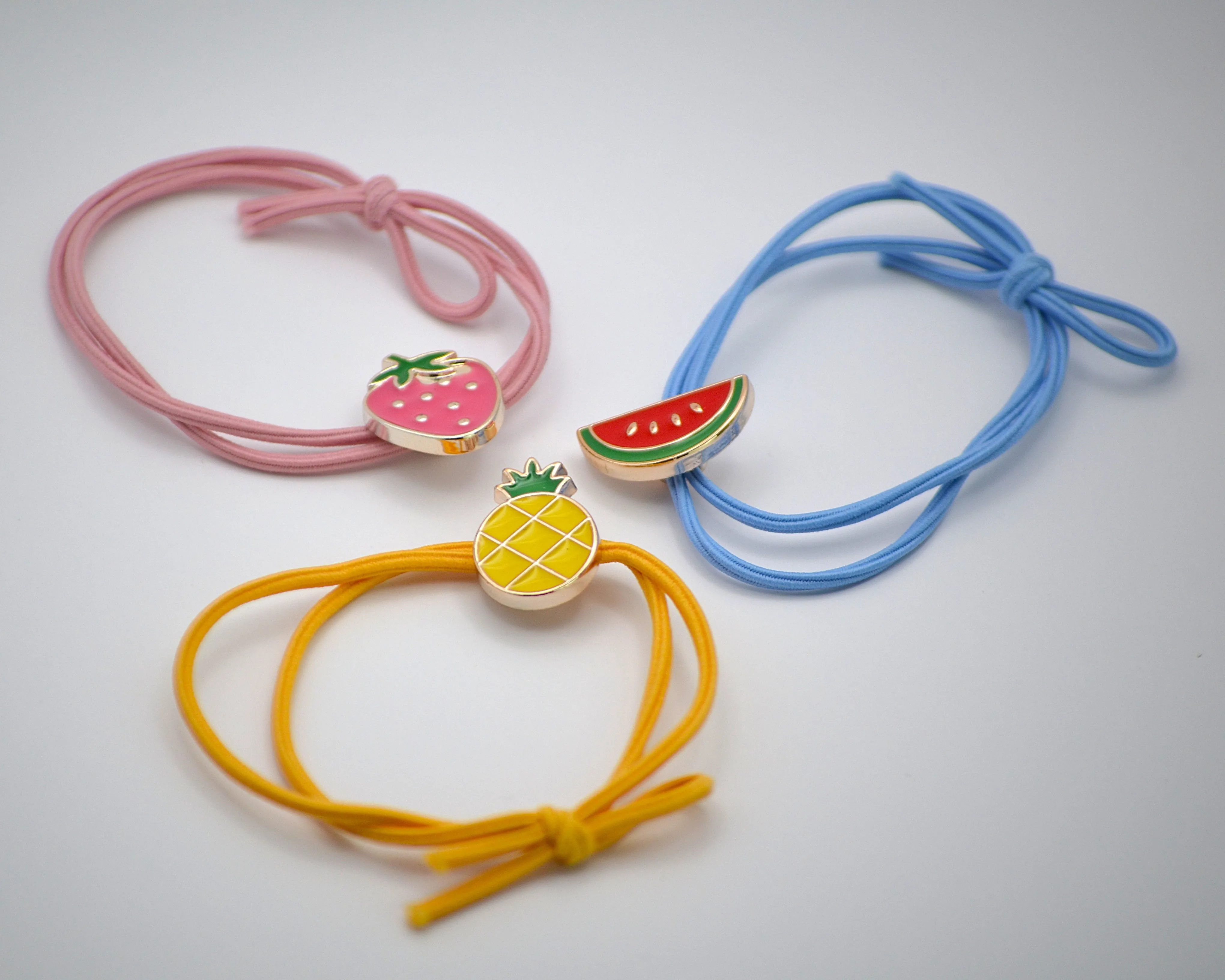 Fruity Hair Ties (Set of 3)