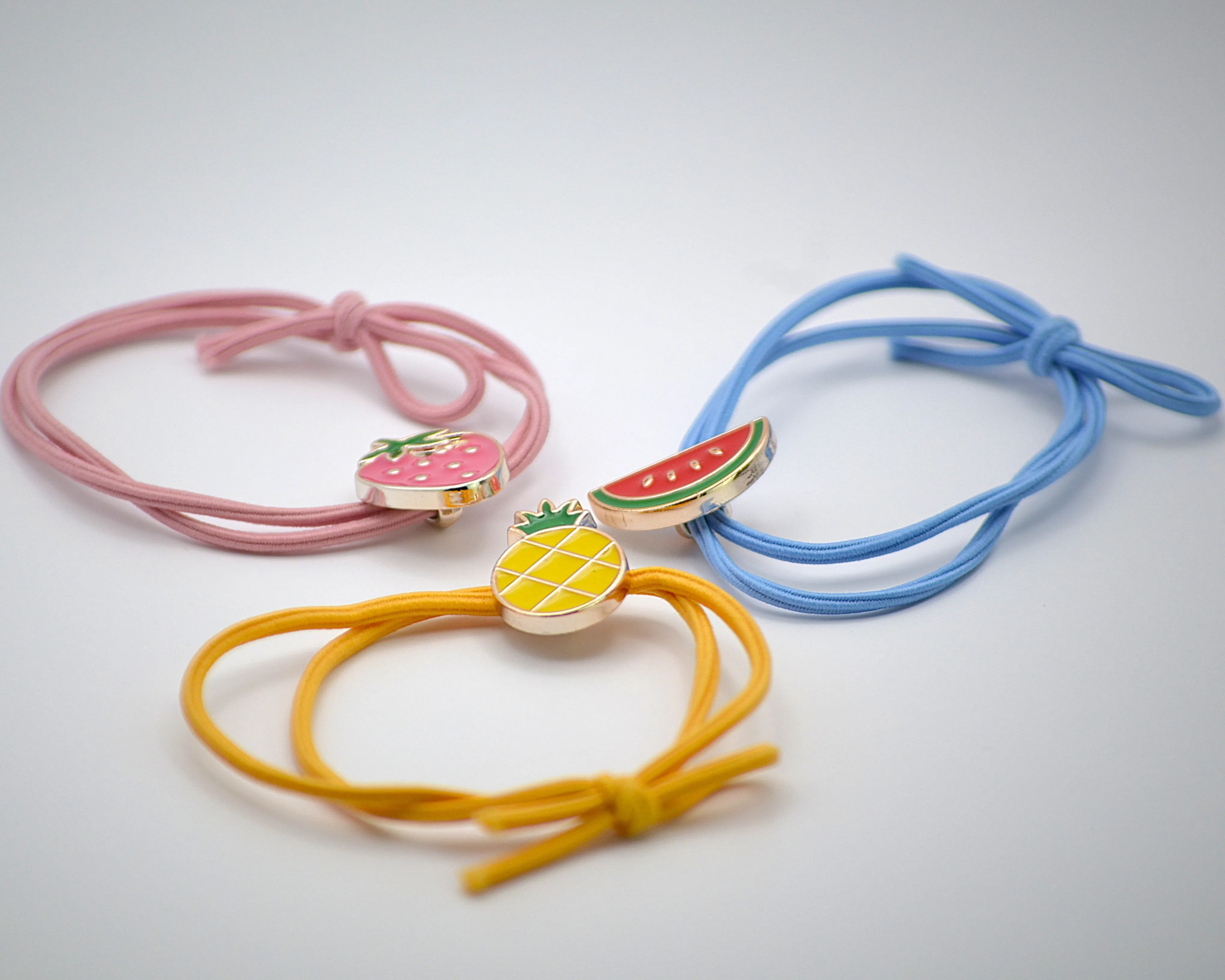Fruity Hair Ties (Set of 3)