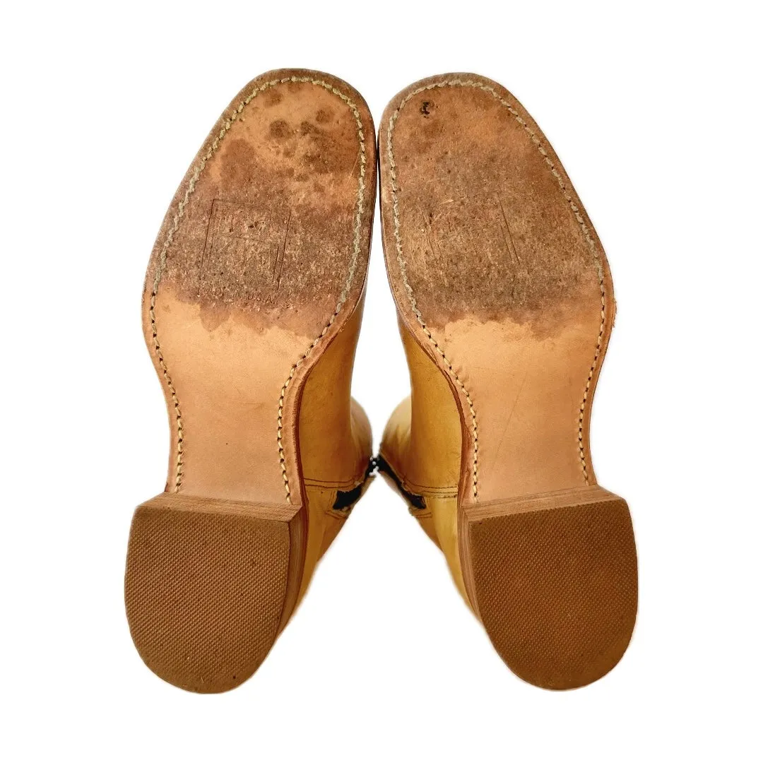 FRYE Campus Banana Short Zip Ankle Bootie Boots