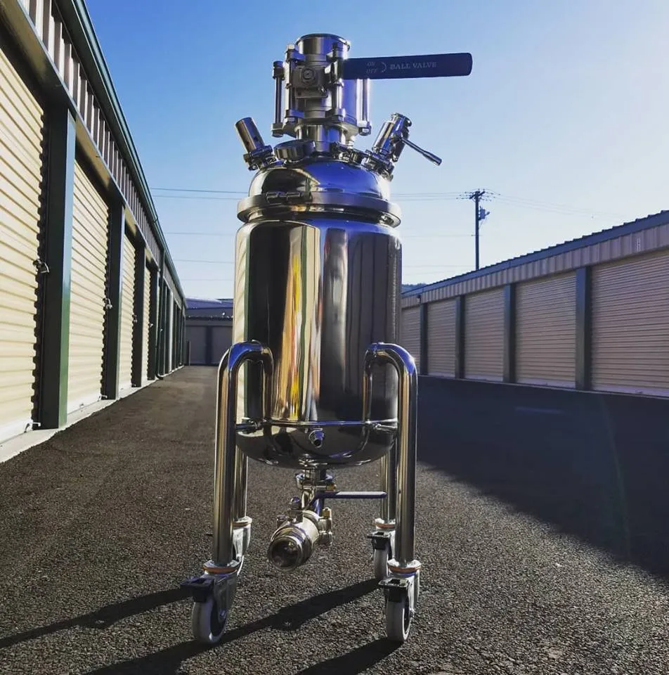 Fully Customizable 50L Stainless Jacketed Reactor
