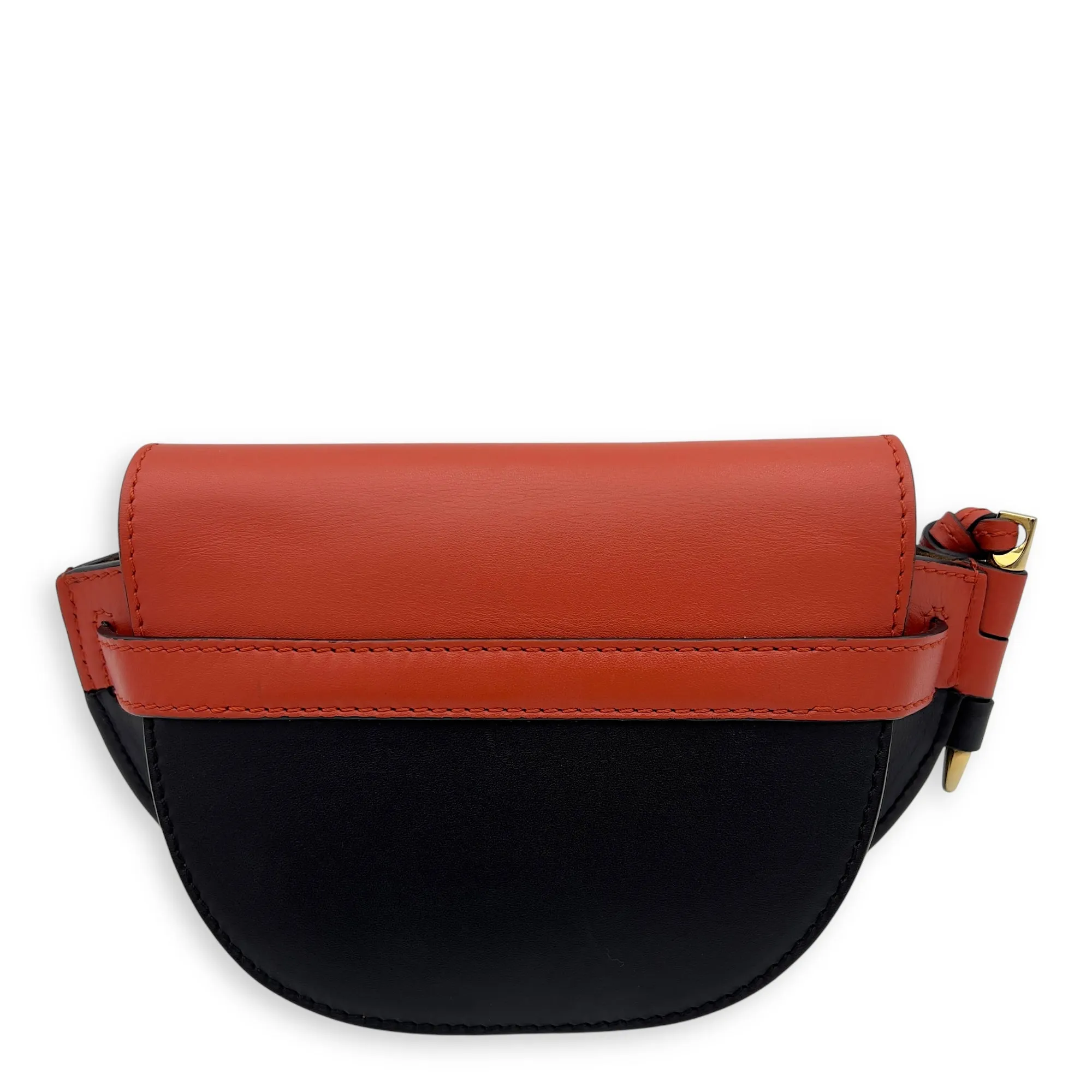 Gate Mini Multi-colour Crossbody Bag in Calfskin, Gold hardware