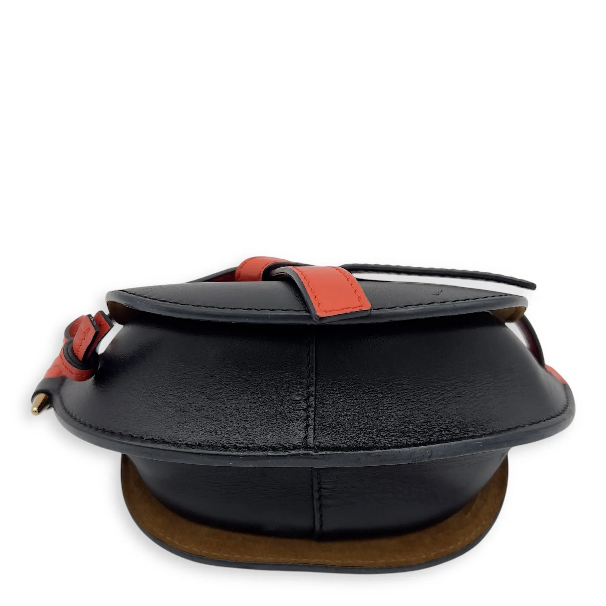 Gate Mini Multi-colour Crossbody Bag in Calfskin, Gold hardware