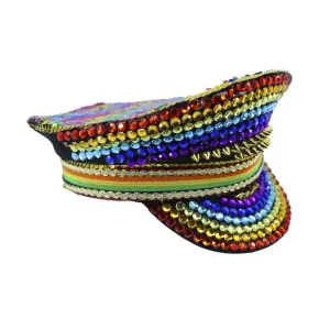 Gems Police Hat - Rainbow