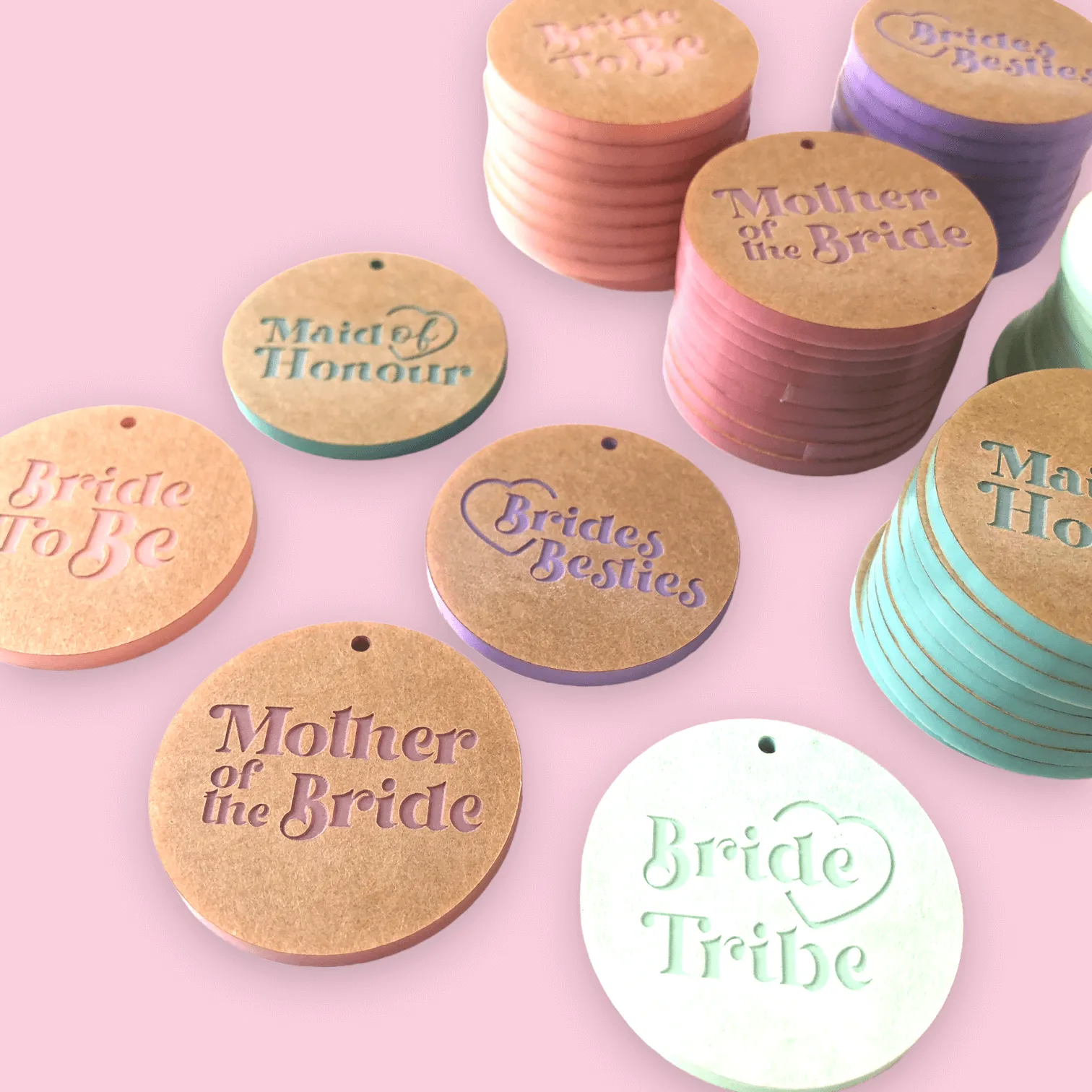 Gettin Hitched - Batchelorette  Party Charms