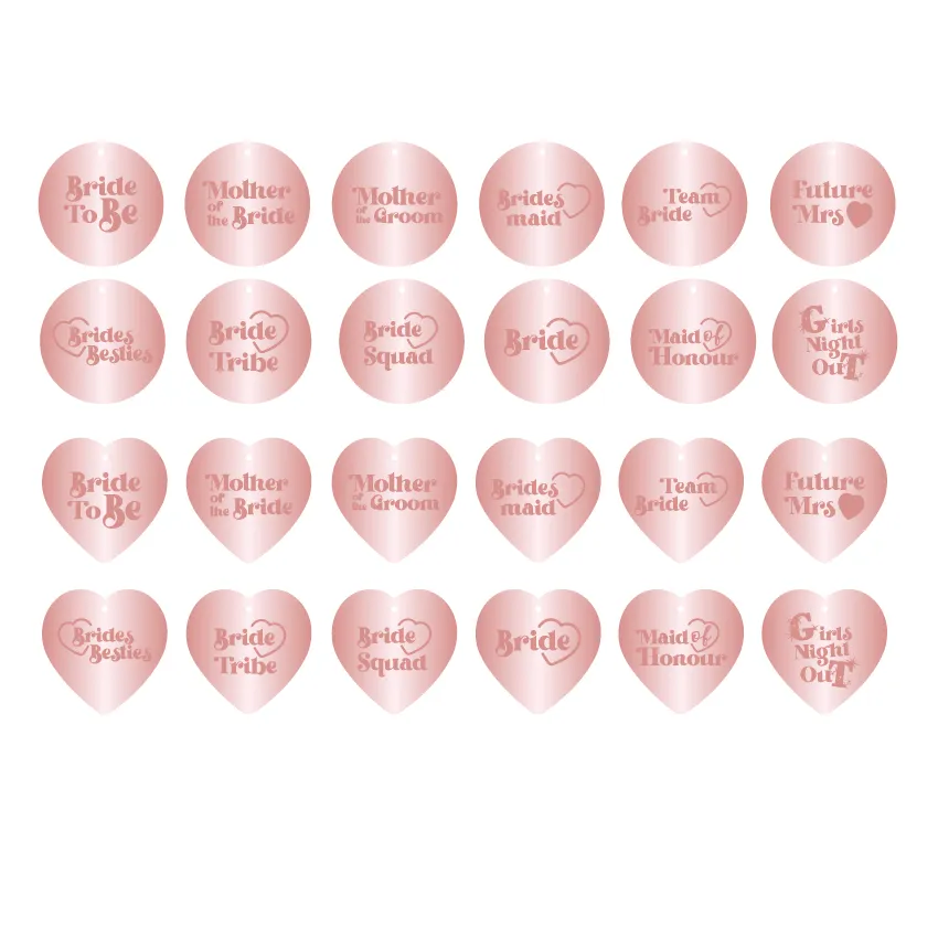 Gettin Hitched - Batchelorette  Party Charms