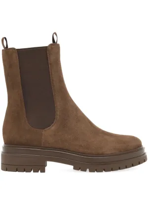 Gianvito Rossi Chester elasticated-panels boots
