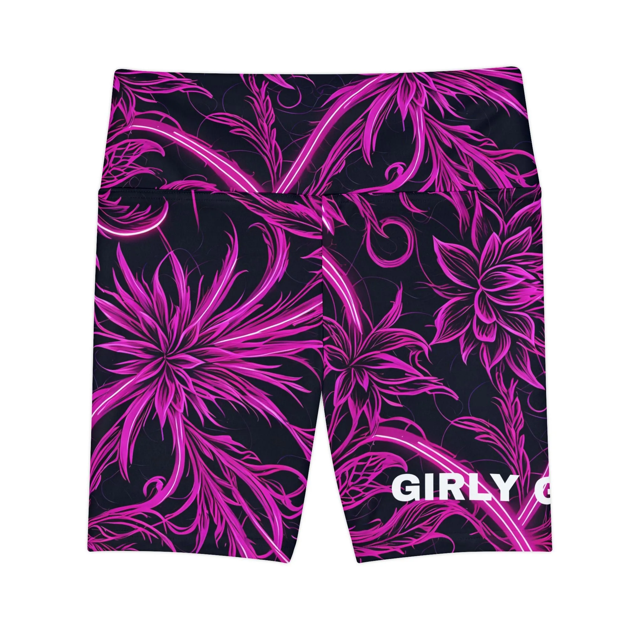 Girly Girl. Women's Biker Shorts - Graphic  Activewear