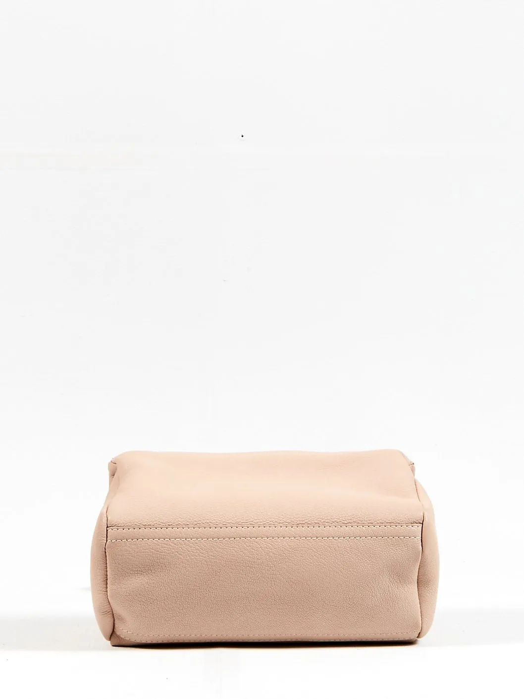 Givenchy Beige Grained Leather Mini Pandora Bag