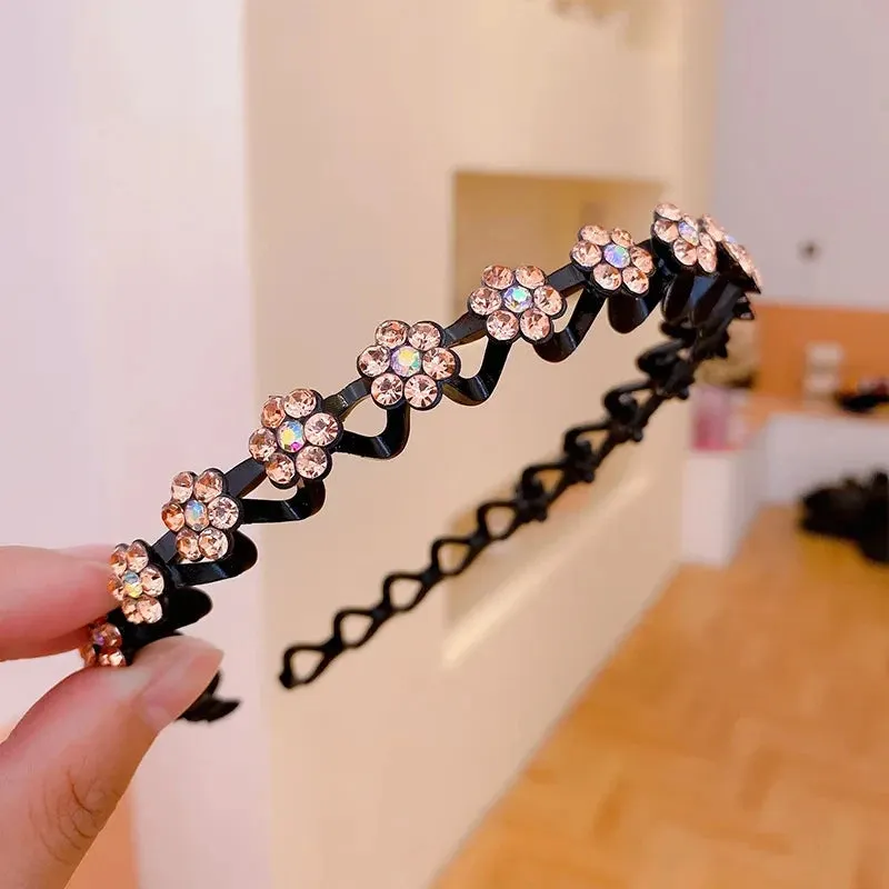 GlamWave Rhinestone Headband