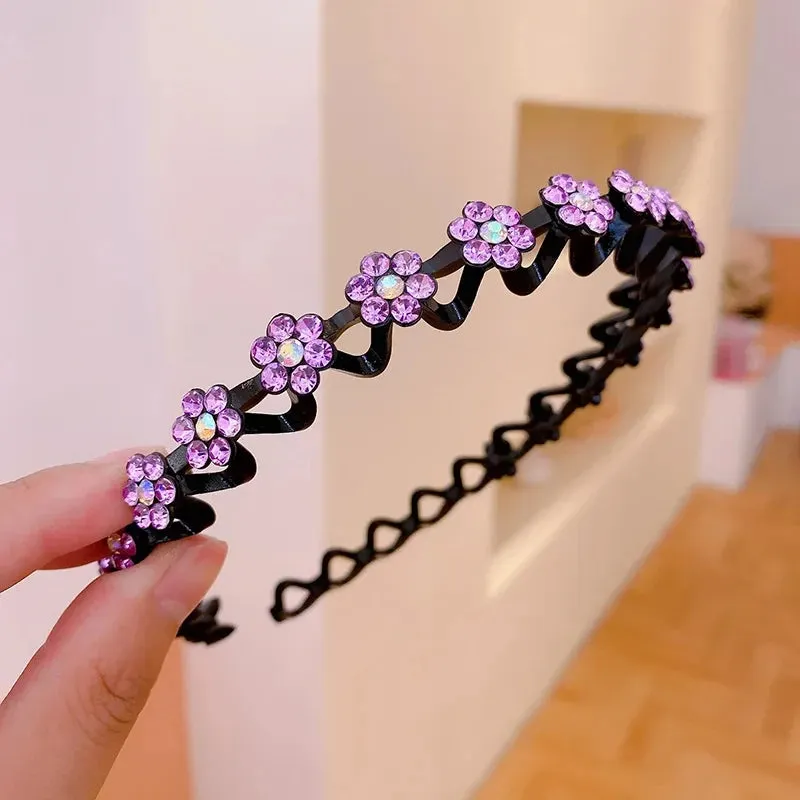GlamWave Rhinestone Headband