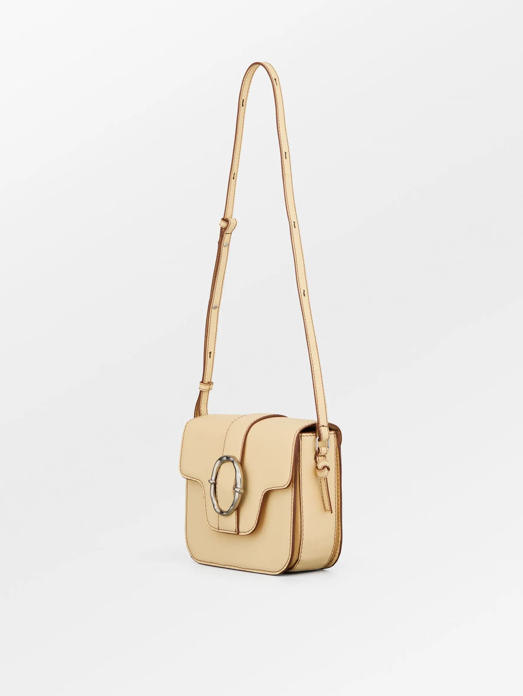 Glossy Iris Buckle Bag