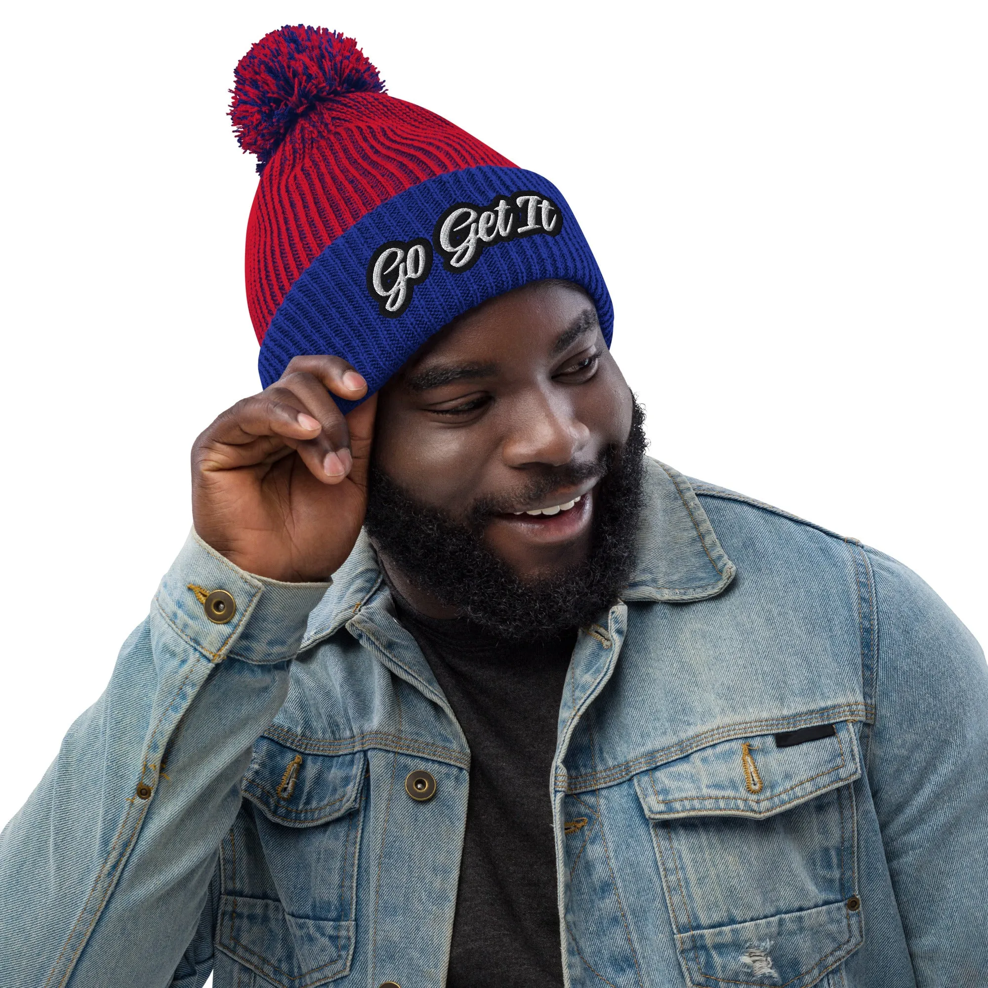 Go Get It Pom Beanies (Multiple Flavors)