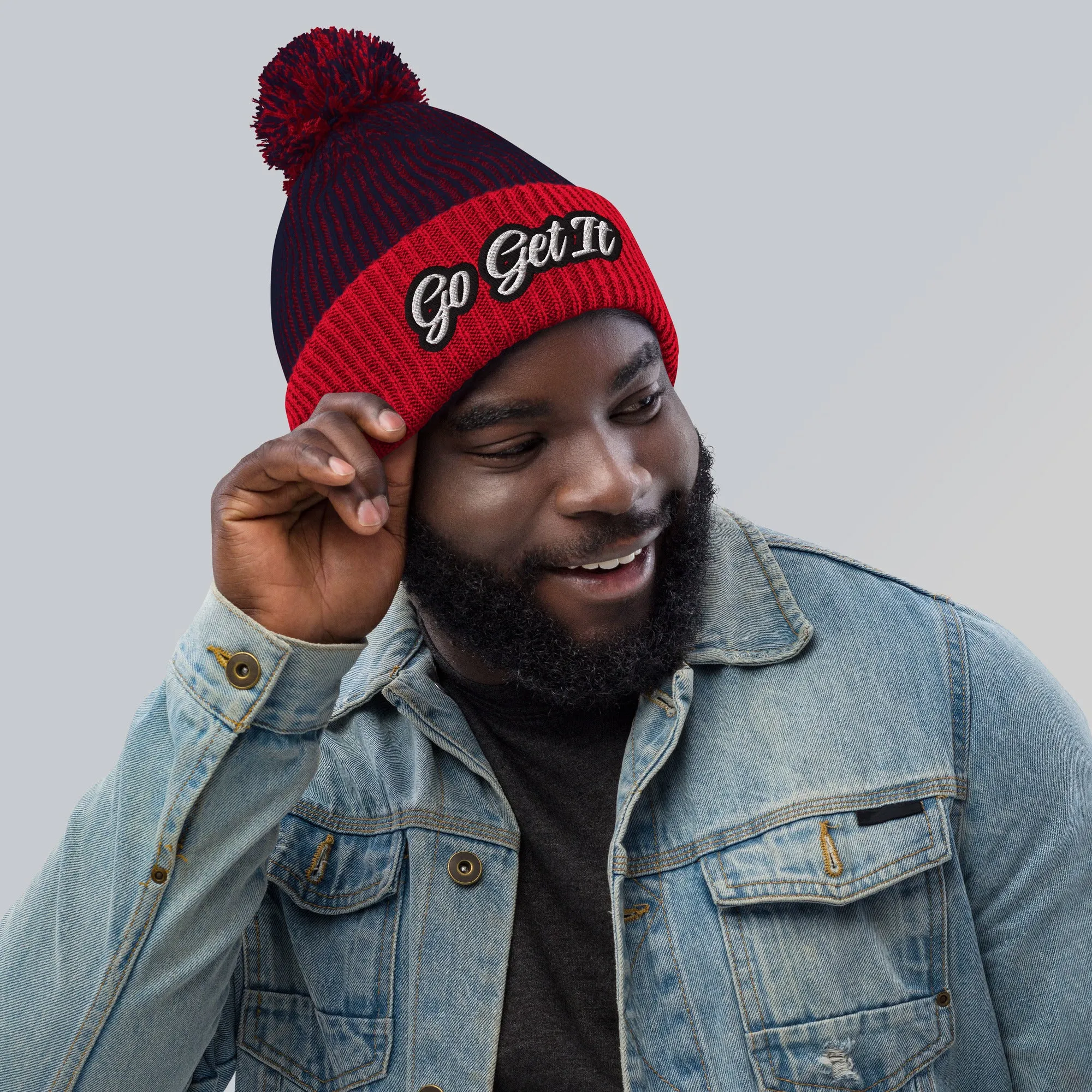 Go Get It Pom Beanies (Multiple Flavors)