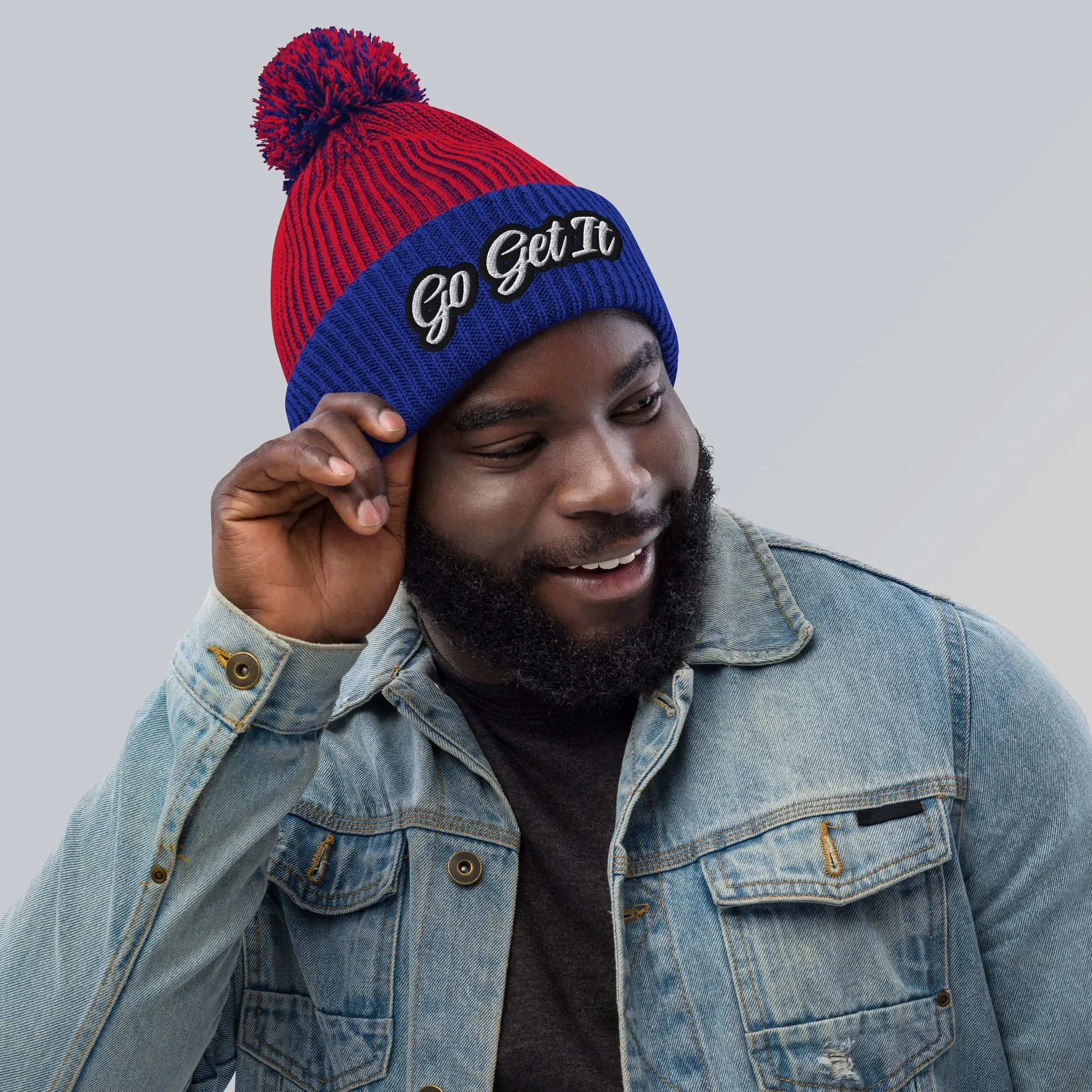 Go Get It Pom Beanies (Multiple Flavors)