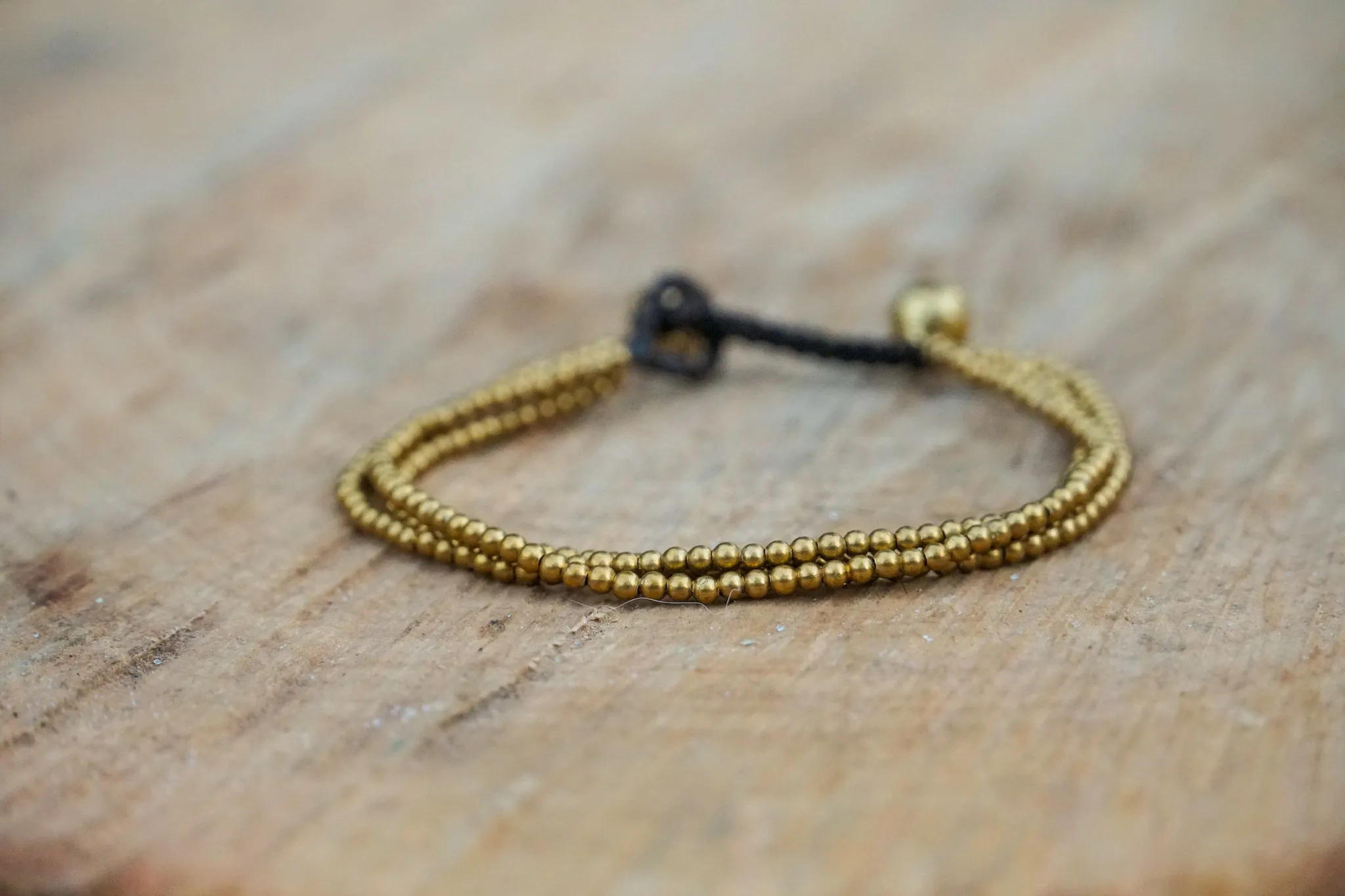 Golden Trinity Boho Bracelet