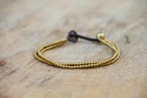 Golden Trinity Boho Bracelet