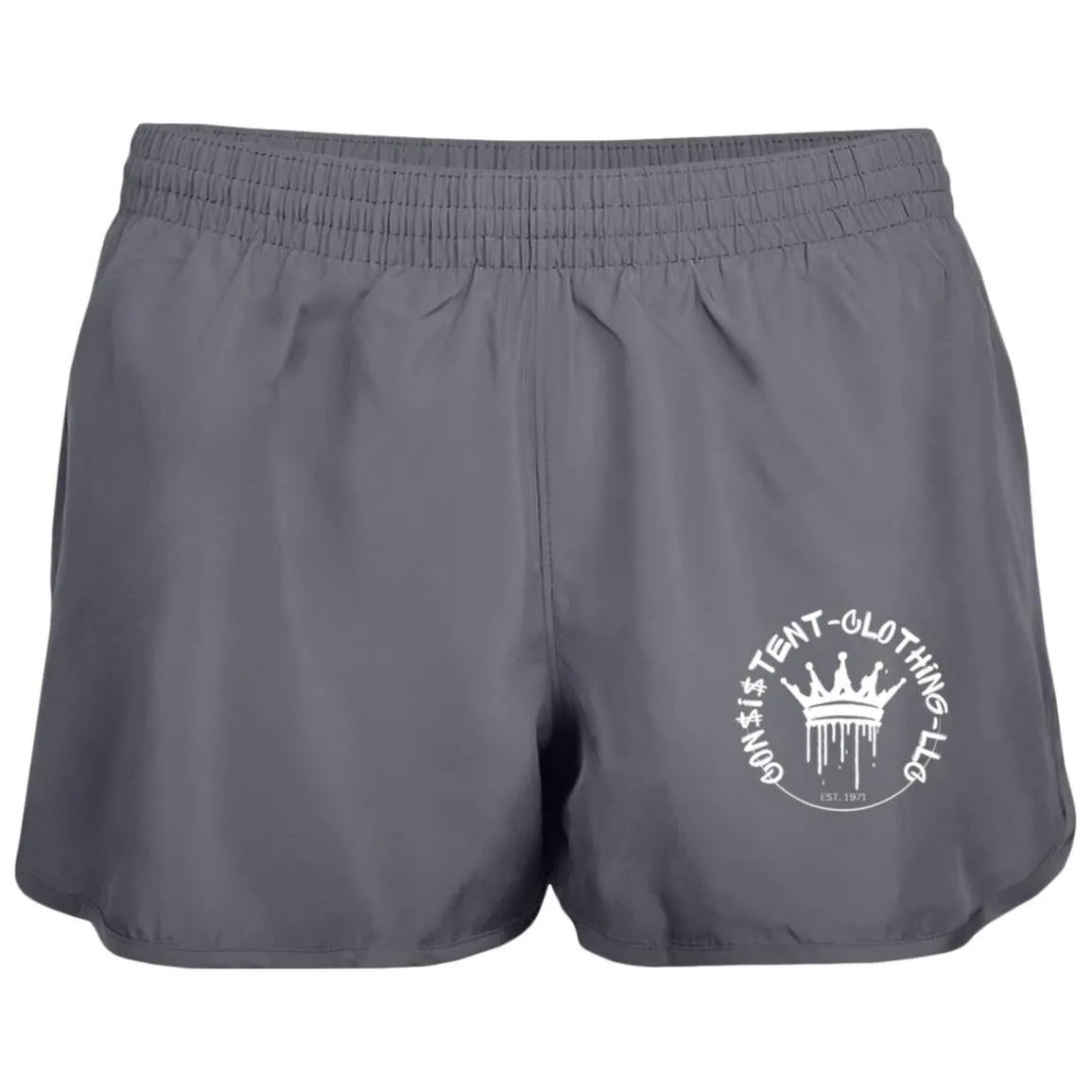 Graffiti Logo Ladies Wayfarer Running Shorts