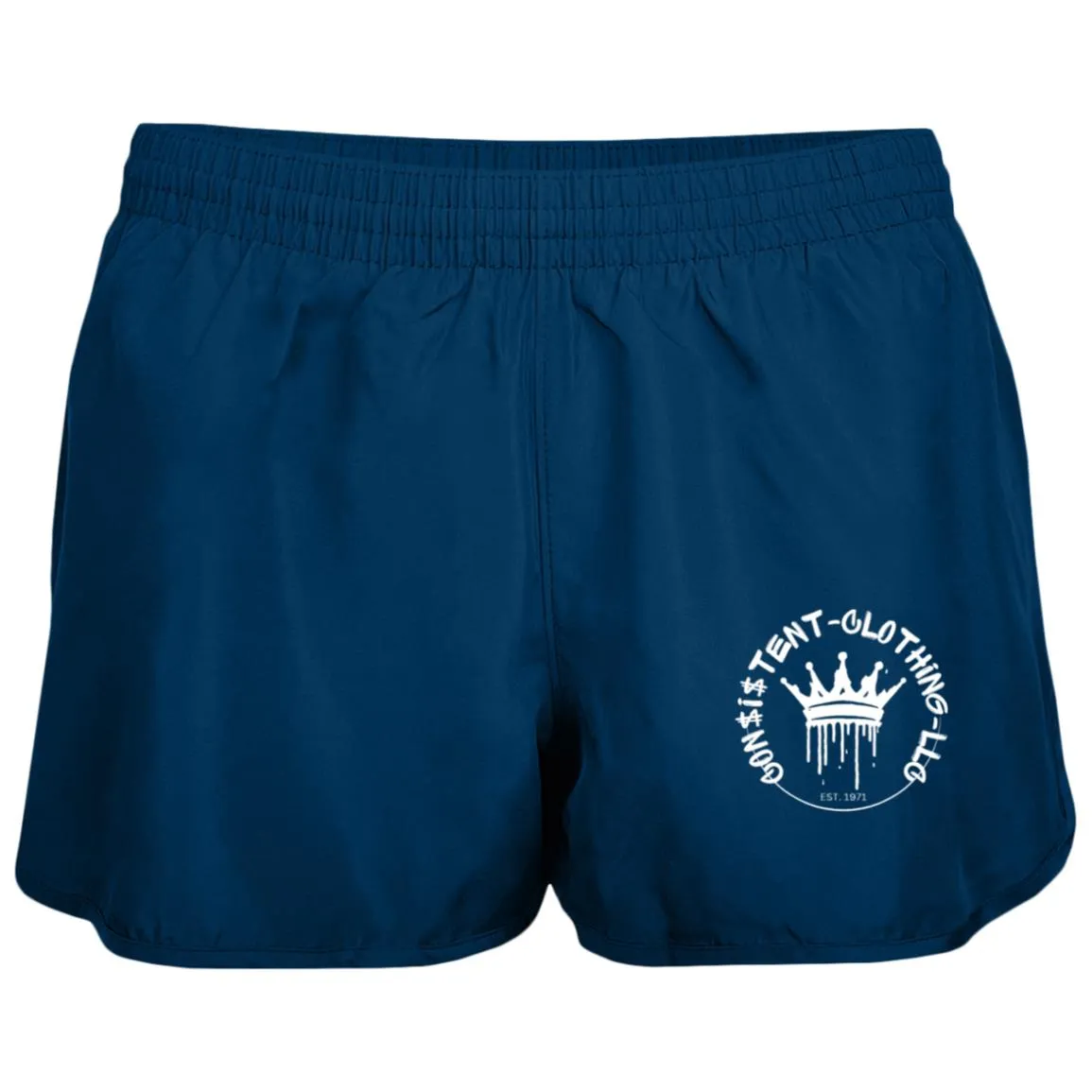 Graffiti Logo Ladies Wayfarer Running Shorts