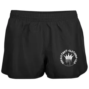 Graffiti Logo Ladies Wayfarer Running Shorts