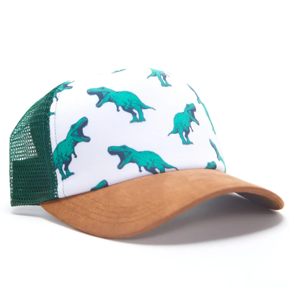 Green Dinosaur Cap