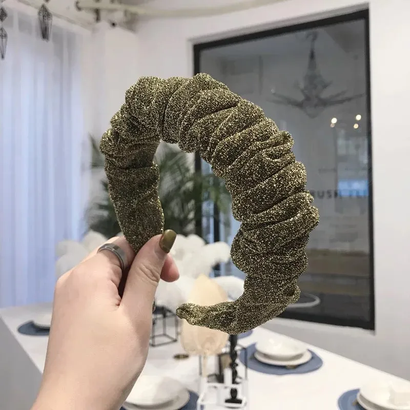 Green Plastic Starry Night Hairband