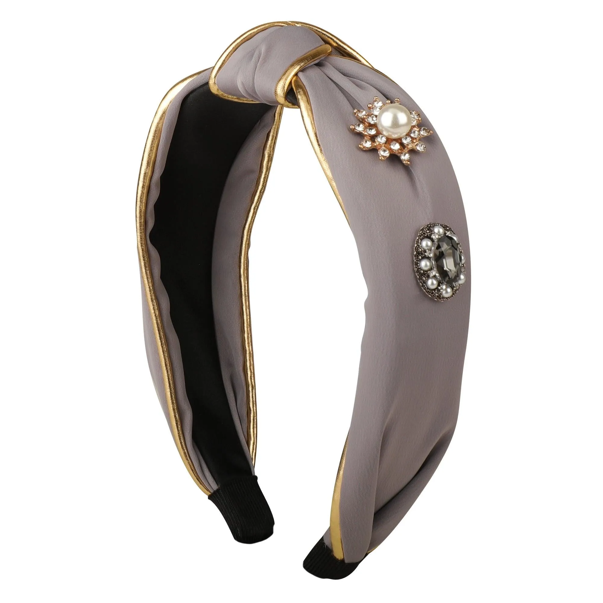 Grey Plastic Motif Galaxy Hairband