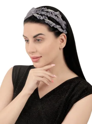 Grey Plastic Pastel Princess Hairband