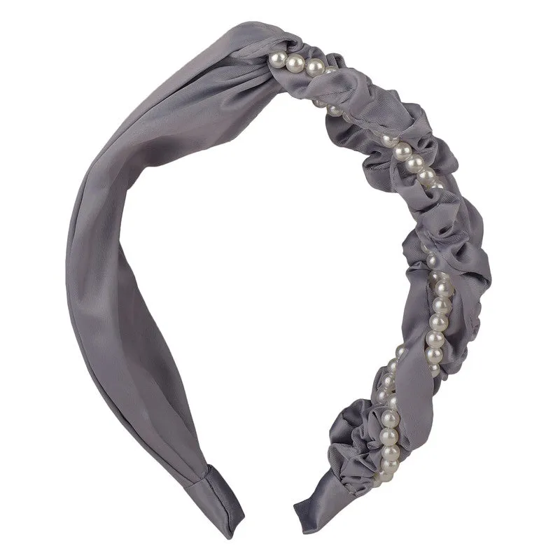 Grey Plastic Pastel Princess Hairband