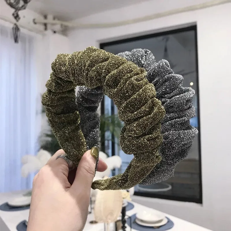 Grey Plastic Starry Night Hairband