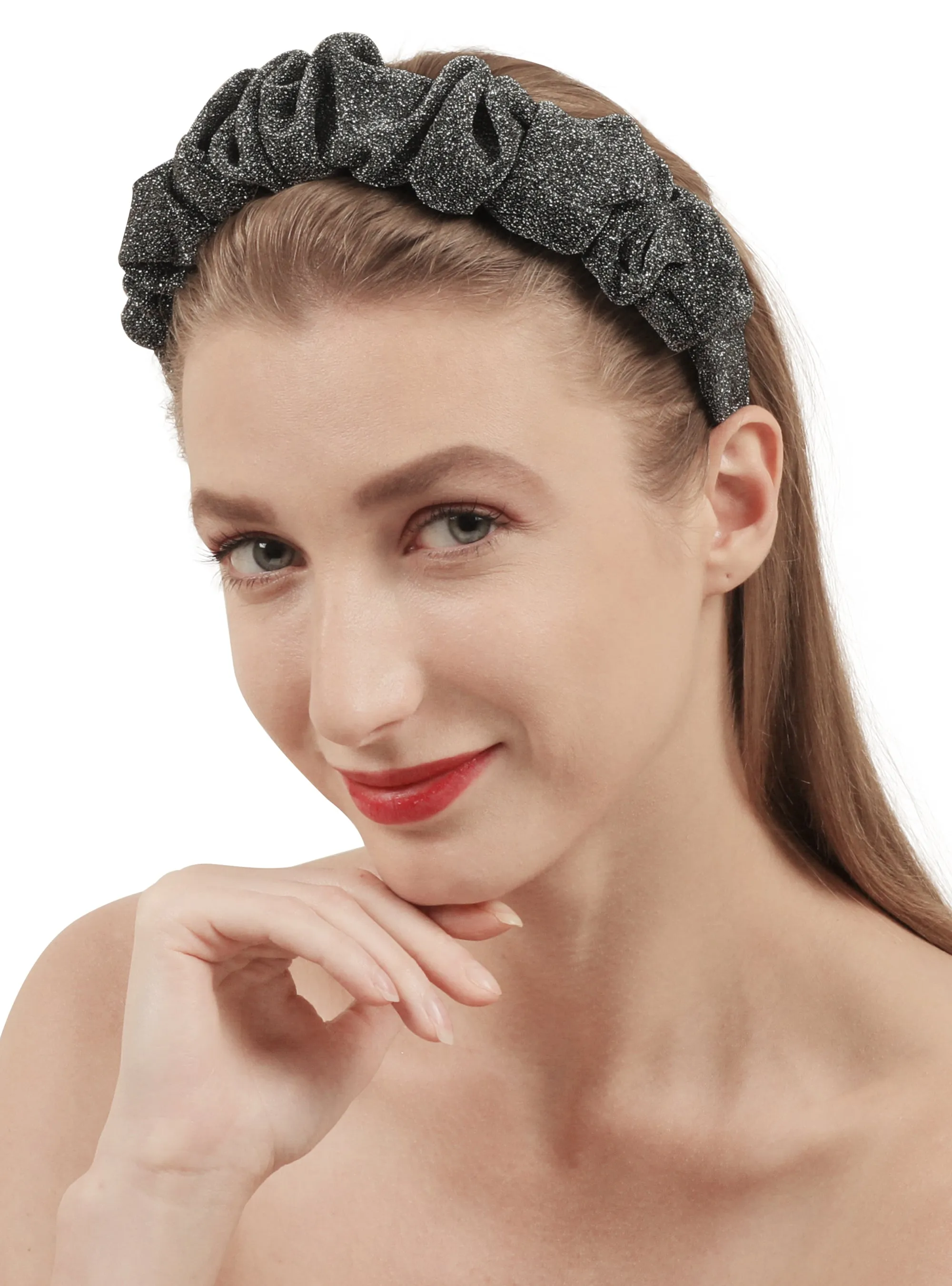 Grey Plastic Starry Night Hairband