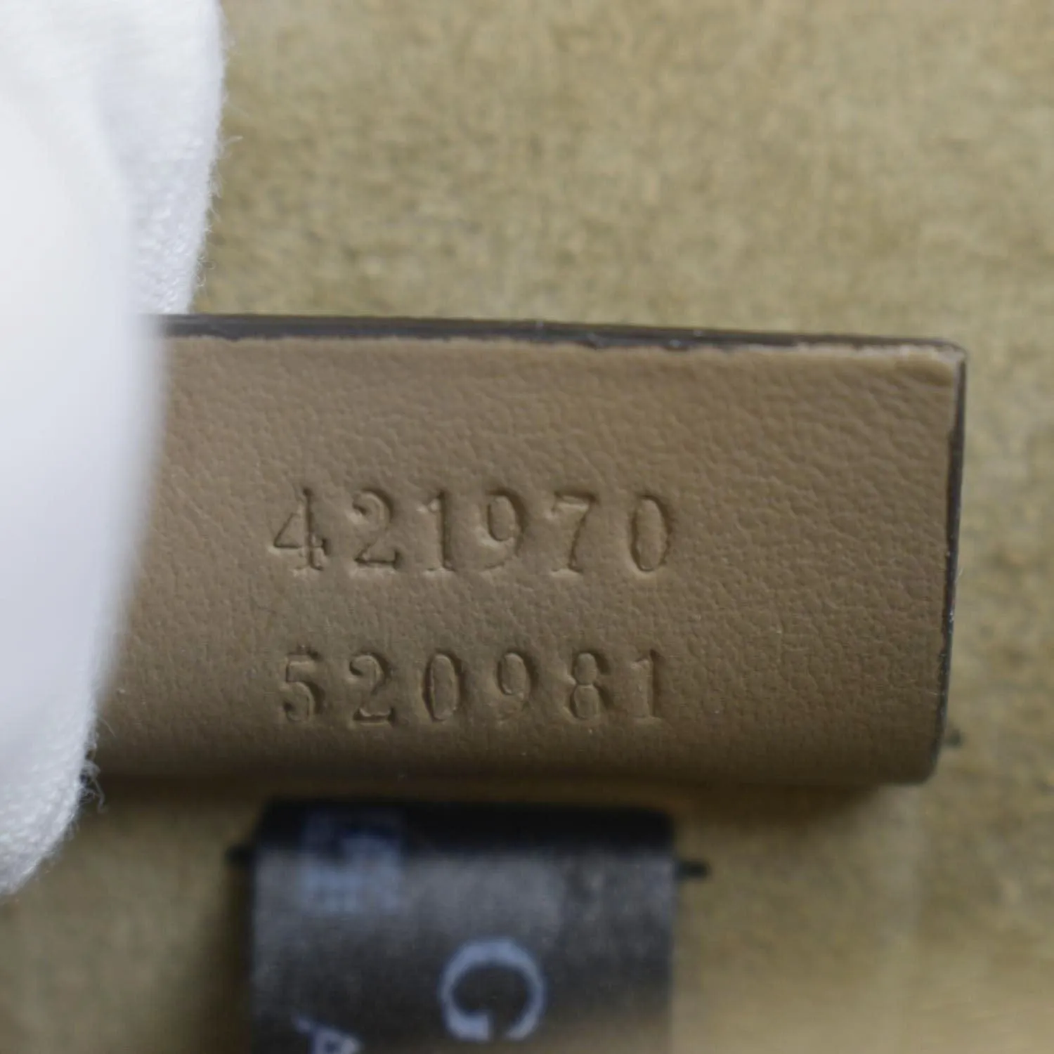 GUCCI Dionysus Mini GG Supreme Canvas Crossbody Bag Beige 421970