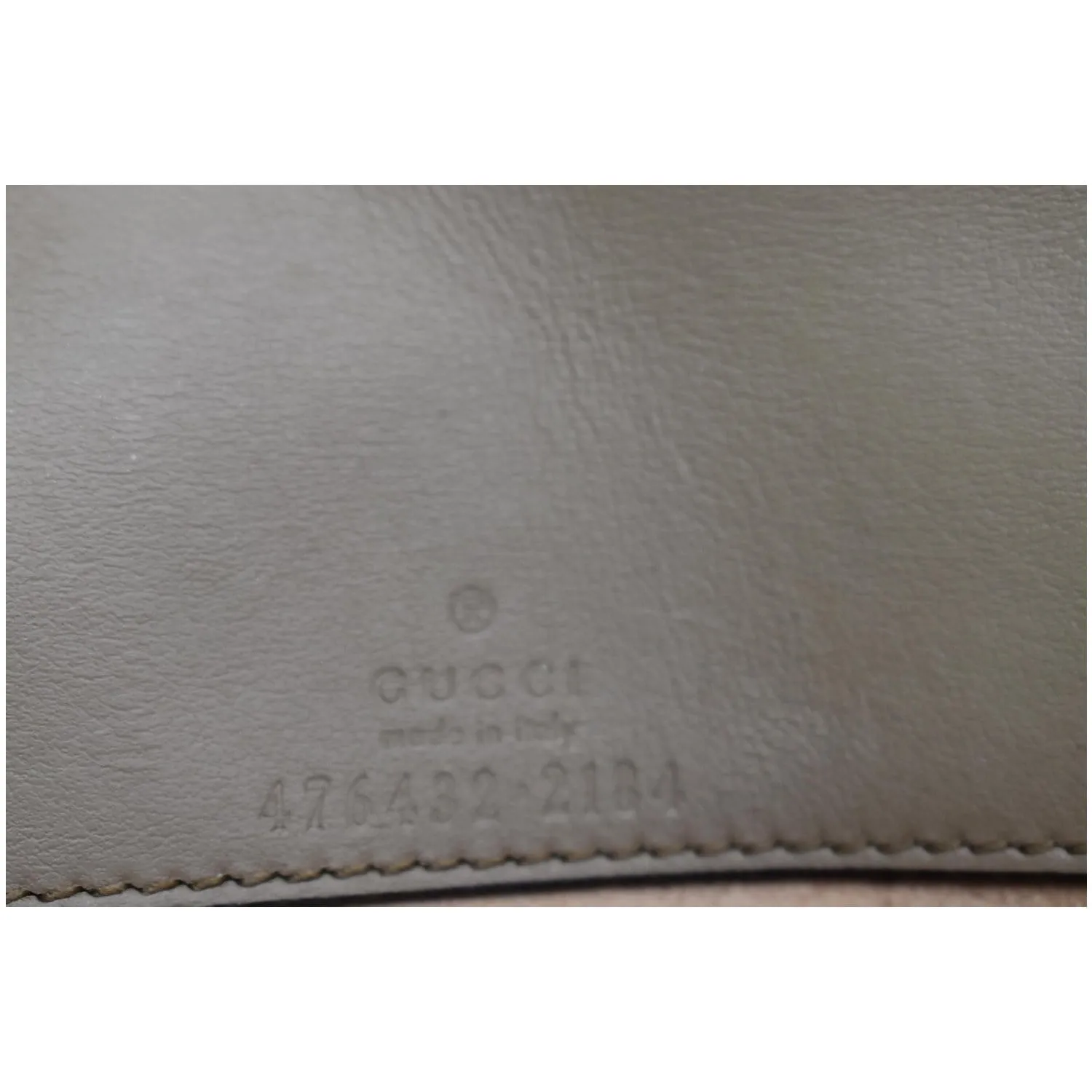 GUCCI Dionysus Super Mini GG Canvas Shoulder Bag Beige 476432